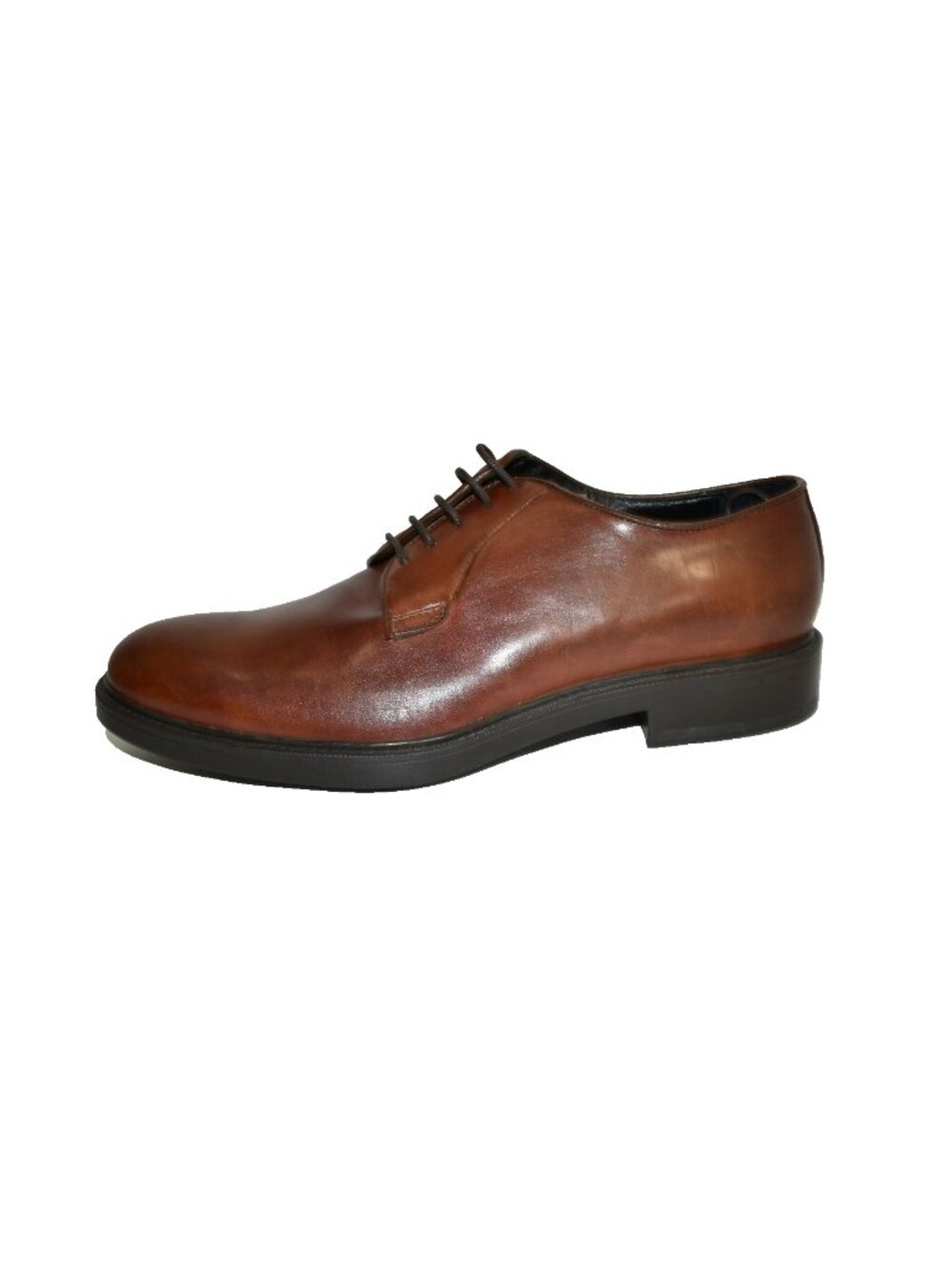 New! To Boot New York Plain Toe Derby Cognac Brown Size 10.5 DD38